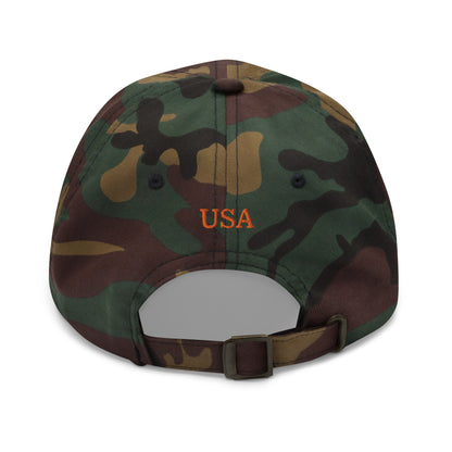 "America's Great Already!" Baseball Cap – Orange Lettering