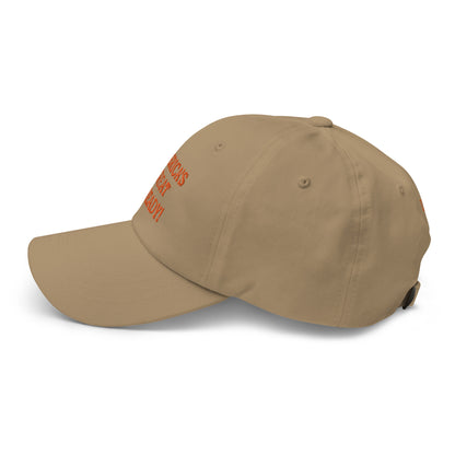 "America's Great Already!" Baseball Cap – Orange Lettering