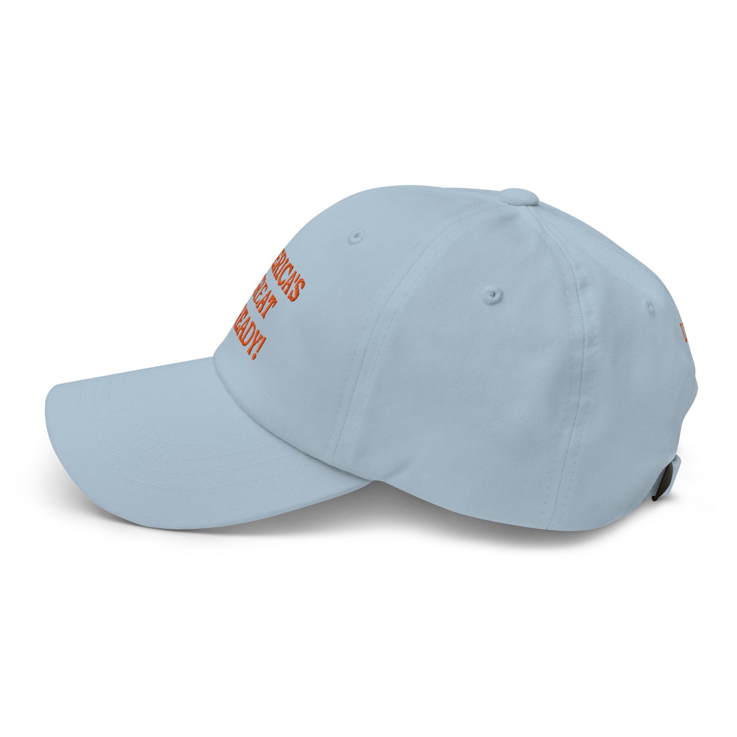 "America's Great Already!" Baseball Cap – Orange Lettering