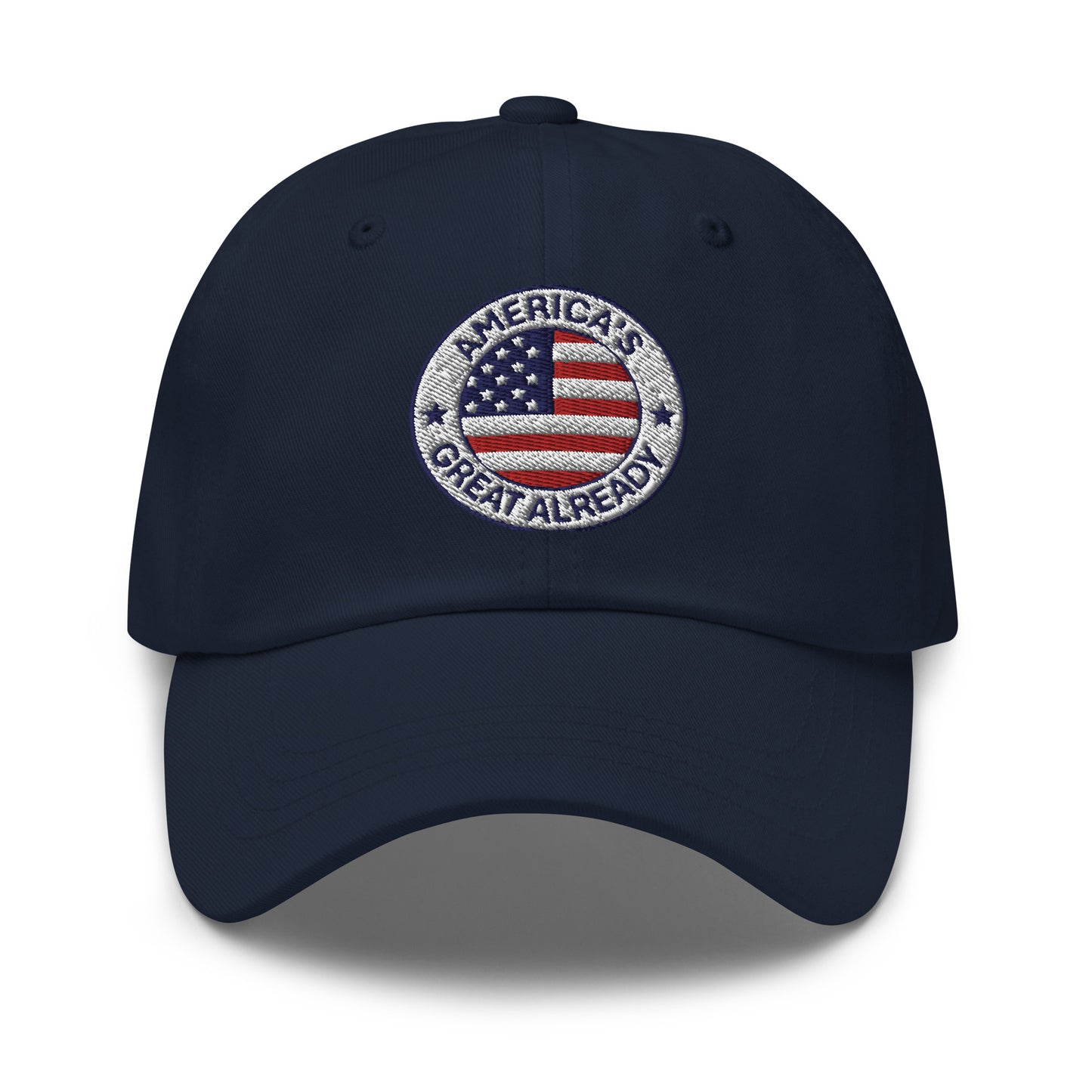 Great Already Patriotic Badge Cap in Navy