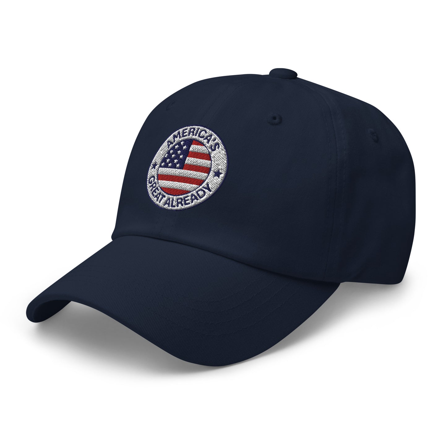 Great Already Patriotic Badge Cap in Navy