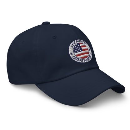 Great Already Patriotic Badge Cap in Navy