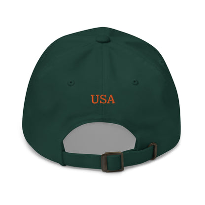 "America's Great Already!" Baseball Cap – Orange Lettering