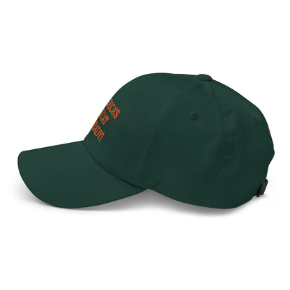 "America's Great Already!" Baseball Cap – Orange Lettering