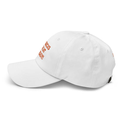 "America's Great Already!" Baseball Cap – Orange Lettering