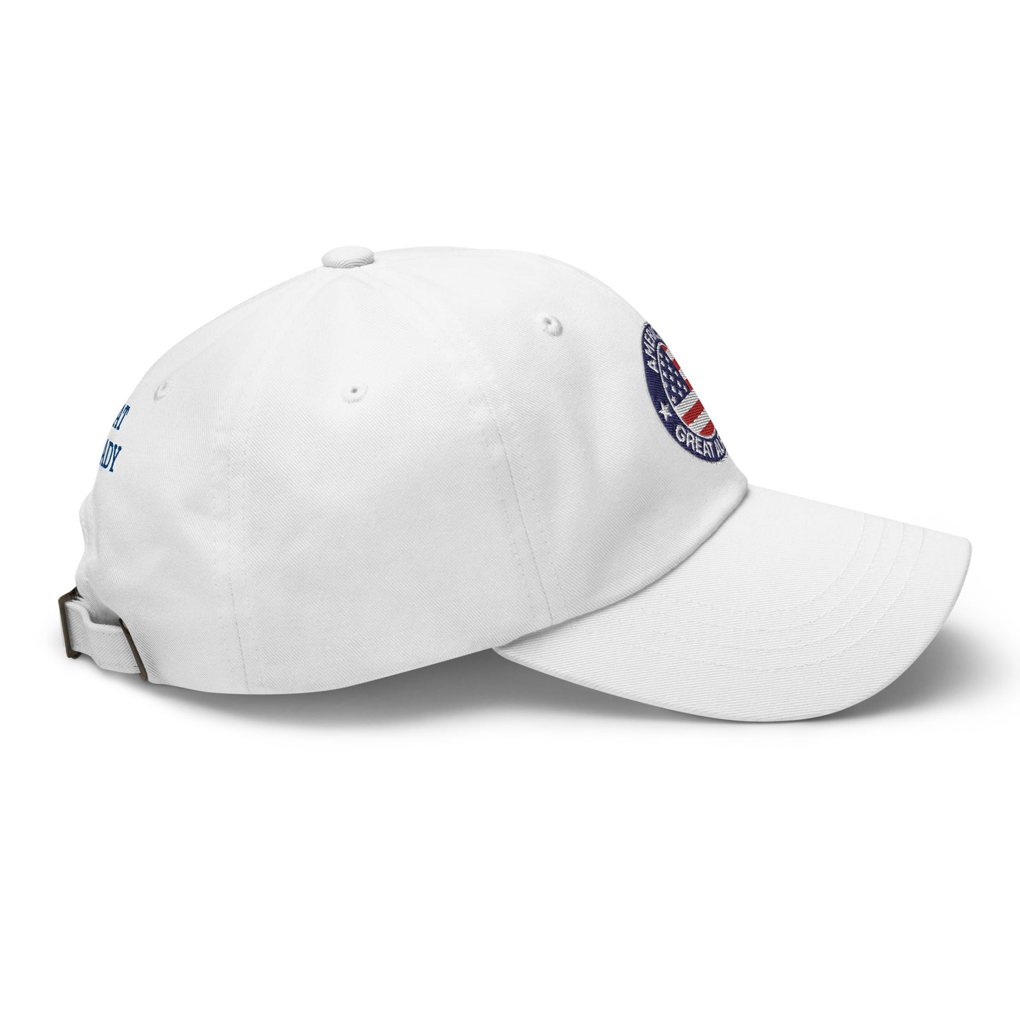 Great Already Patriotic Badge Cap in White