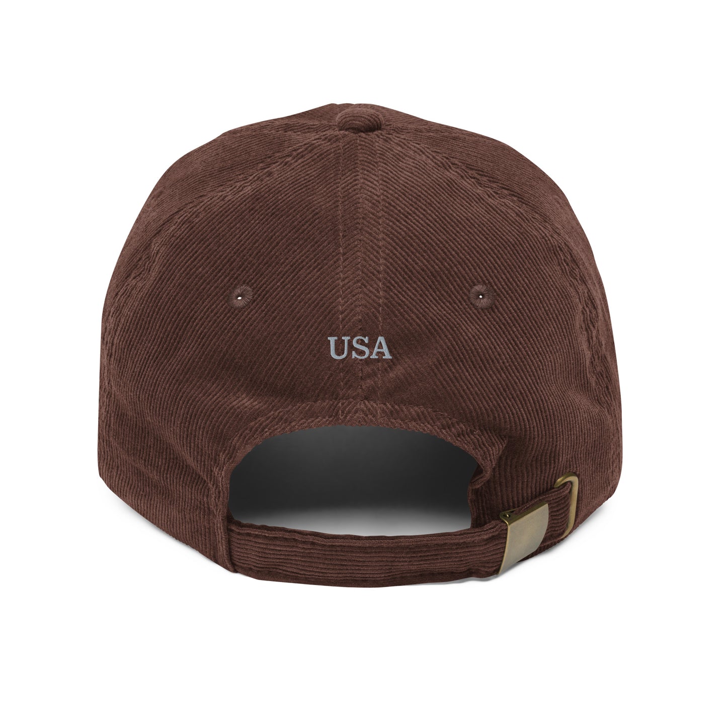 "America's Great Already, Man!" Corduroy Cap