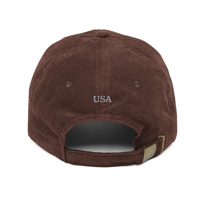 "America's Great Already, Man!" Corduroy Cap