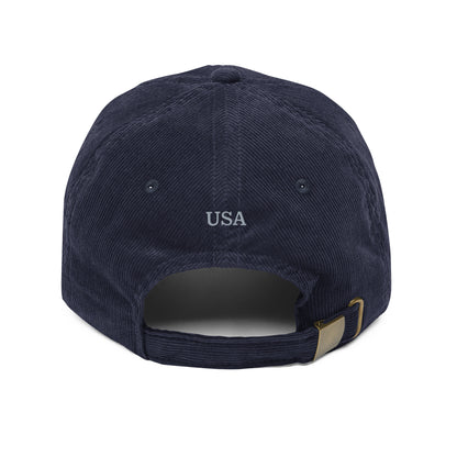 "America's Great Already, Man!" Corduroy Cap