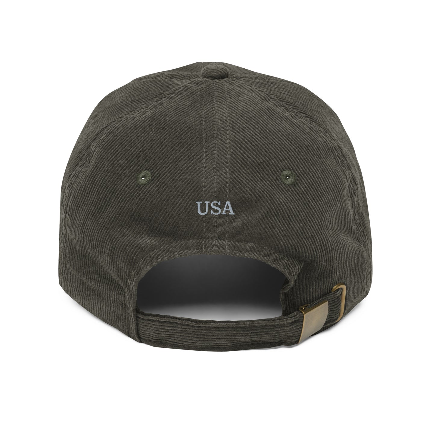 "America's Great Already, Man!" Corduroy Cap